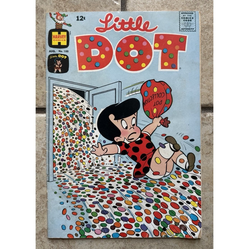 Little Dot 100 Aug 1965 Harvey Comics Silver Age Richie Rich Little Lotta